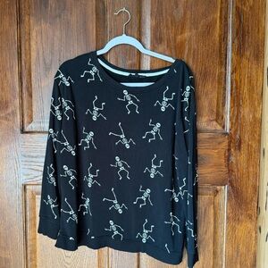 Jane and Delancey Skeleton Sweatshirt